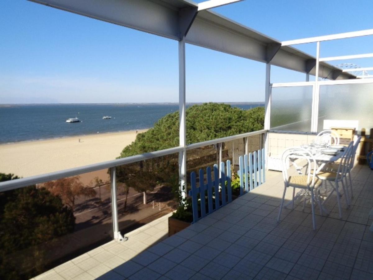 Appartement T3 Au Centre D'Arcachon Avec Vue Mer, Terrasse Et Parking Securise - Fr-1-374-74 Exterior foto